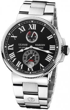 Buy this new Ulysse Nardin Marine Chronometer Manufacture 45mm 1183-122-7m/42 v2 mens watch for the discount price of £8,185.00. UK Retailer.
